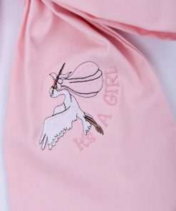 Alternative view of Monogrammed Baby Bow Sash