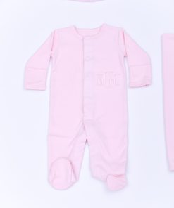 Baby Pink Footie
