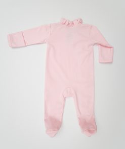 Alternative view of Baby Pink Ruffle Footie
